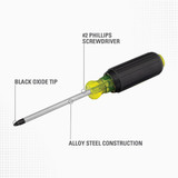 Stanley #2 x 4 In. Vinyl Grip Phillips Screwdriver