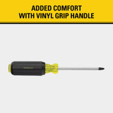 Stanley #2 x 4 In. Vinyl Grip Phillips Screwdriver 65-902 356891