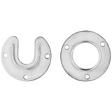 Stanley Home Designs 1-5-16 In. Zinc Closet Rod Socket, Chrome (2-Pack) S822-080 257303