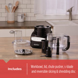 Black+Decker Easy Assembly 8-Cup Food Processor FP4100B 651931