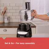 Black+Decker Easy Assembly 8-Cup Food Processor FP4100B 651931