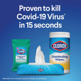 Clorox Fresh Scent Disinfecting Cleaning Wipes Pouch (9-Count) 01665 621991
