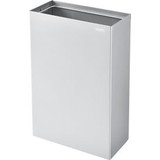 Global Industrial Stainless Steel Wall Mount Trash Can 11 Gallon