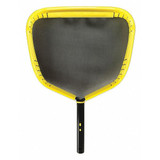 Jed Pool Tools Skimmer,1.5 in L,Black; Yellow 40-369