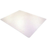 Floortex Chair Mat,Rectangular,Clear,48"x118" FR1230019ER