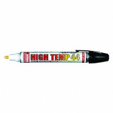 Dykem Paint Marker,High Temp,Black,Medium Tip 44250