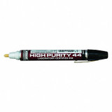Dykem Industrial Paint Marker,Black,Medium Tip 44404