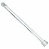 Manufacturer Varies Shower Rod,Zinc,72 in L,White 15124