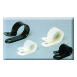 Dolphin Components Cable Clamp,5/16 In,White,PK100 DC-5/16N