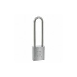 Best Padlock, 7/8 in,Rectangle,Silver 11B780L