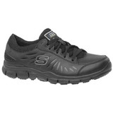 Skechers Athletic Shoe,M,5 1/2,Black,PR 76551 -BLK 5.5