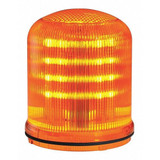 Federal Signal Beacon Warning Light,Amber,LED SLM100A