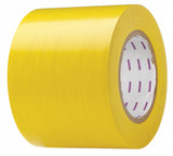 Sim Supply Floor Tape,Yellow,4 inx180 ft,Roll  8A858