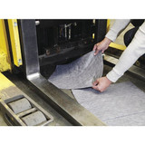 Spilltech Absorbent Pad,Universal,150 ft. L,PK100 GPB100H