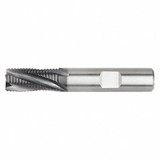 Widia Corner Chamfer End Mill,1/2",Carbide 4S0R13005NW