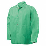 Steiner Welding Jacket,2XL,30",Green 1030-2X