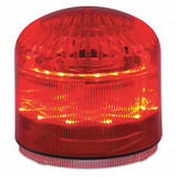 Federal Signal Beacon Warning Sounder Light,Red,LED SLM600R