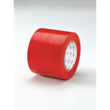 Sim Supply Floor Tape,Red,4 inx180 ft,Roll  8TNG7