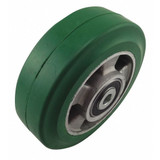 Manufacturer Varies Caster Wheel,6"dia,660 lb,Green 5VF33