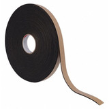 Sim Supply EPDM Neoprene SBR Strip,L 25 ft,Black  P8175ULRL01.00XOH