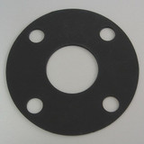 Sim Supply Flange Gasket,Full Face,3/4 In,Viton  4CYV3