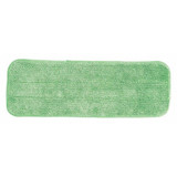 Hospeco Mop Pad,Green,Microfiber,PK12 2504-SPH-MFP-16G