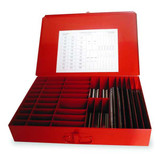 Manufacturer Varies Compression/Ext Spring Assortment,Red 1NDW4