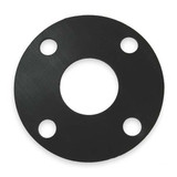 Gasket,Full Face,2 1/2 In,Neoprene,Black