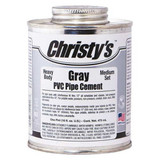 Christys Pipe Cement,Gray,16 oz. RH-BGLV-PT-12