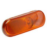 Grote Stop/Turn/Tail Light,Oval,Yellow,6-1/2"L 52563