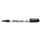 Sharpie Paint Marker,Fine Point,Black,PK12  35534