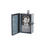 Tork Electromechanical Timer Switch,24 hr. 1109A-O