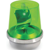 Edwards Signaling Rotating Warning Light,Halogen,Green 52G-N5-40WH