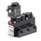 Aro Solenoid Air Con Valve,Four-Way,150 psi A212SS-120-A