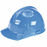 Msa Safety Hard Hat,Type 1, Class E,Ratchet,Blue 475380