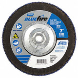Norton Abrasives Fiber Disc,7 in Dia,5/8in Arbor,P36 Grit  66254461188