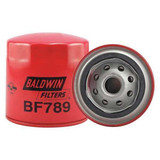 Baldwin Filters Fuel Filter,3-7/8 x 3-11/16 x 3-7/8 In BF789