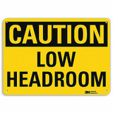Lyle Safety Sign,10 inx14 in,Aluminum U4-1514-RA_14X10