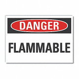Lyle Flammabl Mtrl Danger Lbl,3.5x5in,Polyest  LCU4-0322-ND_5X3.5