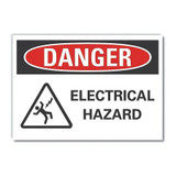 Lyle Elec Hazard Danger Rflctv Label,3.5x5in LCU4-0228-RD_5X3.5