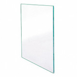 National Guard Safety Glass,11" H,1/4" Thickness  L-TG-1/4" 11"x11
