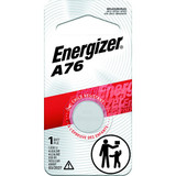 Energizer Button Battery,Alkaline,1.5VDC,A76  A76BPZ