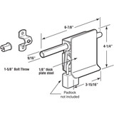 Prime-Line Tamper-Proof Garage & Shed Door Lock