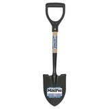 Seymour Midwest Round Point Shovel,19",Handle,16 ga. 49351GR