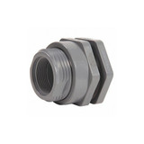 Hayward Flow Control Bulkhead Tank Fitting,EPDM,2 3/4"L,CPVC BFAS2005CES