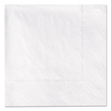 Hoffmaster® Beverage Napkins, 2-Ply, 9 1/2 X 9 1/2, White, 3000/carton 180330