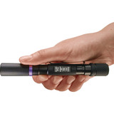 Police Security 395 Nm. 2AAA Aluminum UV Inspection Penlight with Bite Guard