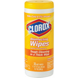 Clorox Lemon Disinfecting Cleaning Wipes Tub (35-Count) 01594