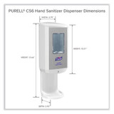 PURELL® DISPENSER,CS6,WH 6520-01 USS-GOJ652001
