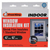 Frost King Shrink Window Kit,Indoor,42 x 62 In V73A